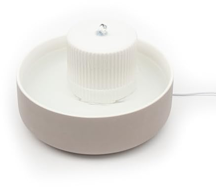 LucyBalu® Trevi Fontana per gatti in ceramica | Fontana per gatti | Ciotola per acqua | 2.8 litri