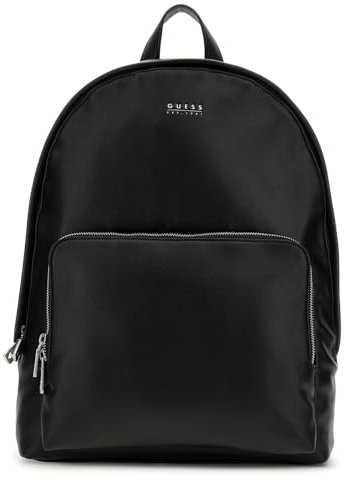 GUESS Men Milano COMPACT Backpack Hand Bag, Schwarz