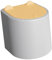 Colcolo Papelera de Escritorio, Papelera para Gatos, Papelera Tipo Prensa, Papelera pequeña para Mesa de café, tocador, encimera de Oficina, Gris