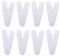 Lurrose 4 Sets Stifthüllen Stabile Bleistifttasche Stiftverpackungstasche Bleistiftverpackungsbeutel Für Schule Büro Reisen 25 Stück * 4