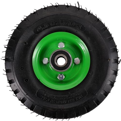 Supvox Schubkarrenreifen Für Gartenwagen Pannensicherer Handkarrenrad-ersatz Schubkarrenräder Und Reifen Robuste Räder Für Karren Einfache Installation