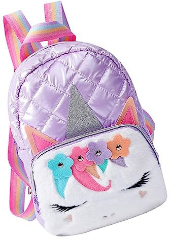 SOIMISS Stilvolle Mädchenrucksäcke Schultasche Entzückender Cartoon-plüsch-rucksack Große Kapazität Kinder-umhängetasche Für Die Schule