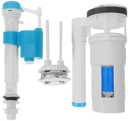 Homoyoyo Toilettenspülventil-austauschsatz Für Toiletten Im Tank Mit Füllventil Und Reparatursatz Für Zweimengenspülung