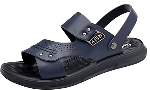 Sandales Homme Nu Pied Chaussures Ouvertes Chaussure Été Hike Nus Sandale Cuir Orthopédiques 48 Mule Nevova Randonnée De Plage Claquette Scratch Hommes Claquettes 45