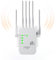 Repeteur WiFi Puissant 1200Mbps Double Bande (5GHz + 2.4GHz), Amplificateur WiFi avec 6 Antennes, Mode Répéteur/Routeur/AP, 2 Ports LAN, Compatible Toutes Box Internet, Intérieur/Extérieur