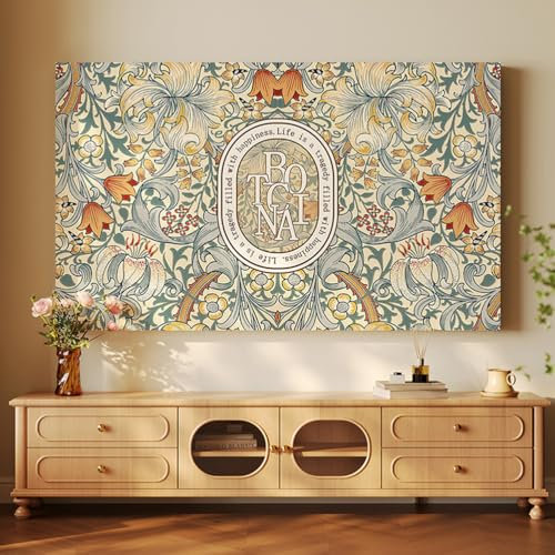 LDLCYCN H,80in, Couverture Poussière TV Protecteur D'écran TV avec Bande Élastique Couverture Protectrice pour Smart TV Couverture À Poussière pour Téléviseur Suspendu De Bureau