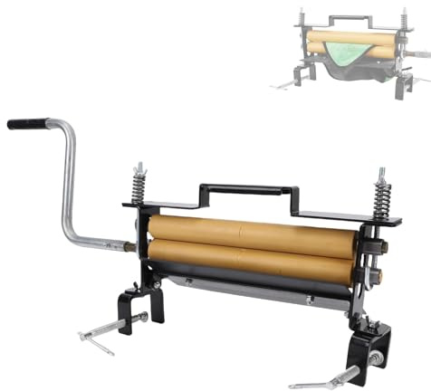 Escurridor de ropa manual con manivela, escurridor de ropa manual resistente con rodillos de goma de alta densidad, extractor de ropa, elimina el 95% del agua, ideal para lavar coches, acampar