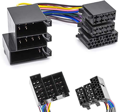 Adapter Universe Câble adaptateur Mini ISO TID MID compatible avec Opel