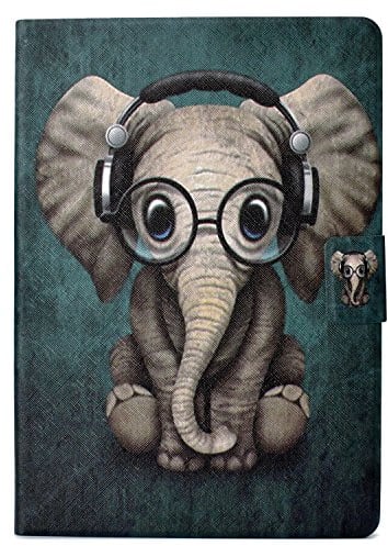 HUAWEI MediaPad T3 10 Case - Ultra Slim Lightweight Smart Shell Stand Cover Case for HUAWEI MediaPad T3 10 9.6-Inch Tablet, Elephant