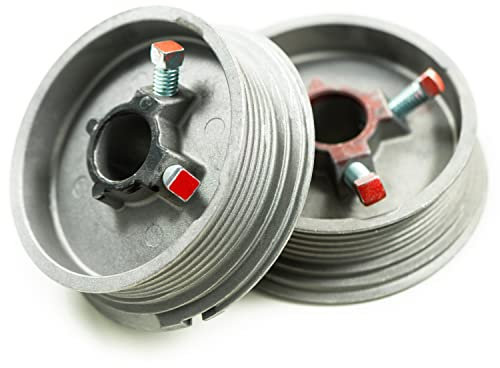 Paire de tambours de câble pour porte de garage jusqu'à 8 portes hautes 400-8