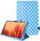 TECHGEAR Custodia in Pelle per Samsung Galaxy Tab A7 10.4 2022/2020 (SM-T500 T503 T505 T509) - Custodia Protettiva di Alta qualità in PU Pelle con Supporto e Cinturino a Mano