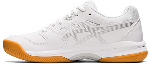 ASICS Women's Gel-RENMA Pickleball Shoes, White/Pure Silver, 7 UK
