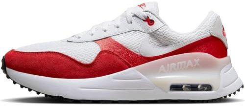 Nike Herren Air Max Systm Sportschuh, Weiß Weiß Univ Rot Photon Staub Schwarz, 40 EU