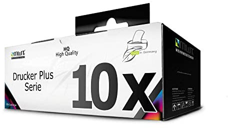MWT Patronen 10x kompatibel für Brother DCP105 DCP115 DCP116 DCP117 DCP120 DCP310 DCP315 DCP340 ersetzt LC-900
