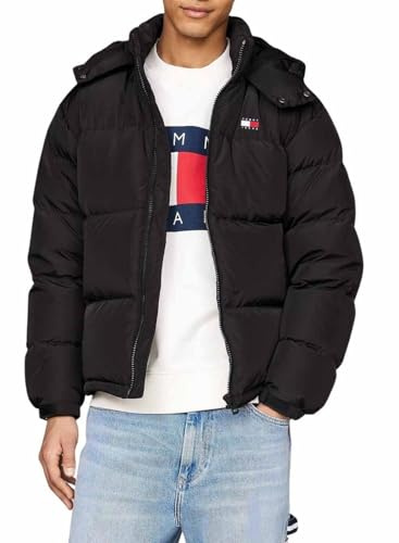 Tommy Jeans Herren Tjm Alaska Puffer Ext Dm0dm19537 Andere Jacken, Schwarz, XL EU