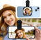 Miroir Selfie pour téléphone - Voyez Comment Vous êtes dans la caméra arrière - pour des Photos Haute définition (Noir)