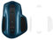 kwmobile Mouse Feet Sticker kompatibel mit Logitech MX Master 2S Ersatz Glider - Mausfüße passgenau - Maus Glides in Weiß