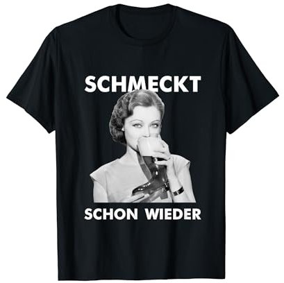 SCHMECKT SCHON WIEDER X Bierstiefel Vintage Retro Bier T-Shirt
