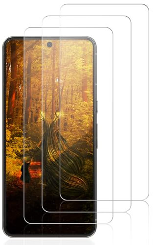 Beukei Protector de Pantalla Compatible con Google Pixel 8 Pro, 3 Piezas Protector Pantallas, [Cristal Dureza 9H] [Anti-Rayaduras] Glass Cristal