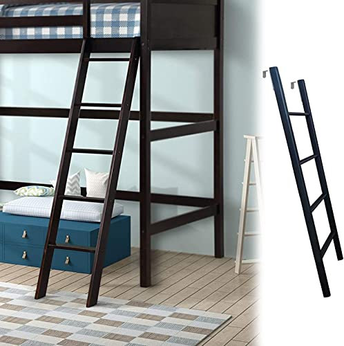 Bunk Bed Ladder Floor-standing Bunk Bed Ladder Only, Universal Replacement Ladder - 116cm/ 130cm/ 140cm/ 150cm, Aluminum RV Loft Motorhome Step Ladder