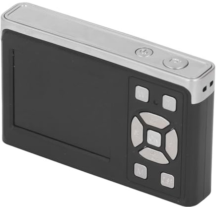 HD-Digitalkamera, Autofokus, 16-facher Zoom, 50 MP Bild, 1080P-, Vintage-Kamera (Black)