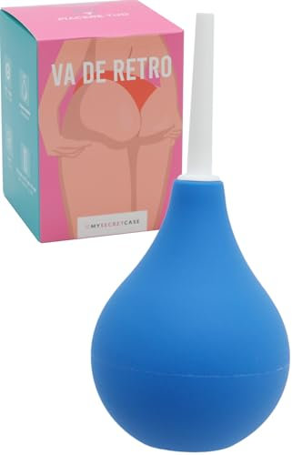MySecretCase Douchette Anal - Poire À Lavement Intime, Plug, Sextoy Homme, Douche Anals, Portable, Intime Lavement, Femme, Colonne De Douche, Rectale, Anus Accessoires, Hygiène, Périnée Toilette (M)