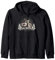 Full Throttle Chopper Bike Zip Hoodie