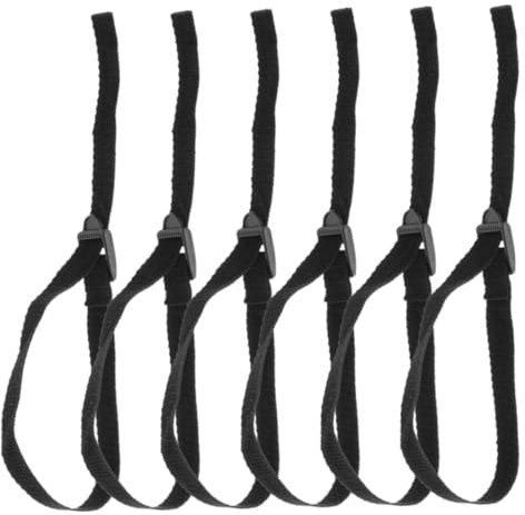 TOYANDONA 6pièces Sang Poignet Ajustables pour Bâtons De Randonnée Lot de Dragonnes Antidérapantes pour Ski Et Trekking Adaptées à Toutes Poignet Confort Et Optimal