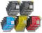 vhbw 20 x Druckerpatronen Tintenpatronen Set kompatibel mit Brother MFC-295CN.