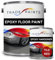 2 Pack Epoxy Garage Floor Paint - 5 Litres (Tile Red)