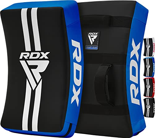 RDX Schlagkissen Kampfsport, Schlagpolster Kickboxen Trittkissen Trittschlagpolster Kick Shield Trainerpratzen Schlagpratze Boxpratzen für Karate, MMA, Muay Thai, Thaiboxen, Taekwondo (1 Stück)