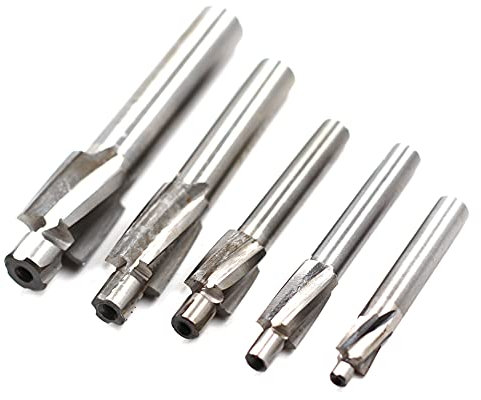 Preamer Lot de 5 forets à fraise M3-M8 Pilote