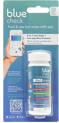 Gre 71664 - Blue Check Teststreifen zur Analyse des Wassers Ihres Pools