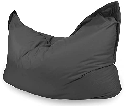 Beautiful Beanbags - Big Brother X-L Funky Bean Bags - Great for Indoor & Outdoor Use, Grey