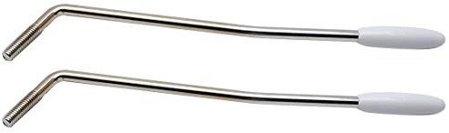 Hordion 2 Pcs 6mm 5 mm Single Tremolo Arm Thread Metal Whammy Bar with Tip