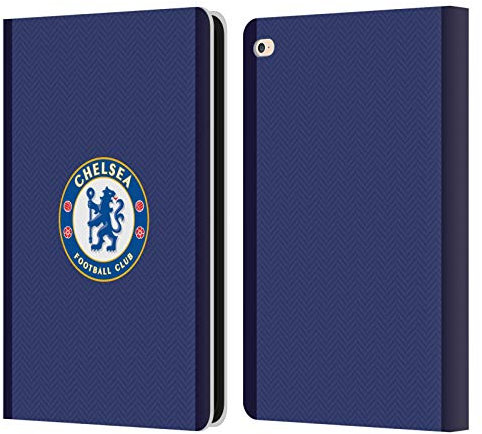 Head Case Designs Licenciado Oficialmente Chelsea Football Club Casa 2020/21 Kit Carcasa de Cuero Tipo Libro Compatible con Apple iPad Air 2 (2014)