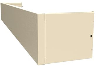 Cache coffre volet roulant 400 cm - Crème RAL1015