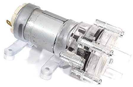 Integy RC Model Self-Priming 385 Transparent Water Pump DC 6-12V 86x43mm Designed for RC Boats