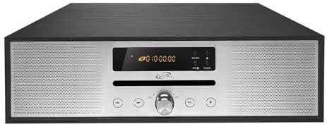 iLive Electronics IHB340B Bluetooth Home Music System with CD Player, Built-in Stereo Speakers, Remote Control, Black