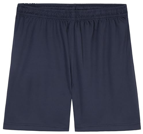 CityComfort Boys Activewear Shorts, Lightweight Breathable Training Shorts for PE or Sports
