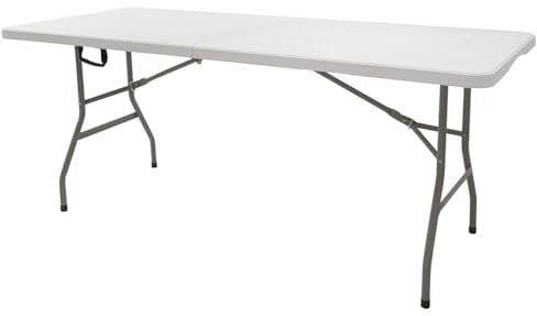 6ft 1.8m Folding Heavy Duty Catering Trestle Party Garden Table