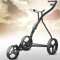 Golf Trolley TGU Unisex-Erwachsene OG031402025 Golf-Trolley, Schwarz
