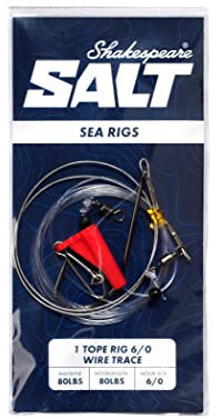 Shakespeare Salt Rig Fishing Rig (Wire Trace - Hook Size-7/0)