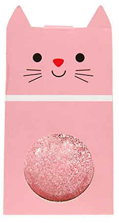 Rex London Pink Glitter Bouncy Rubber Ball