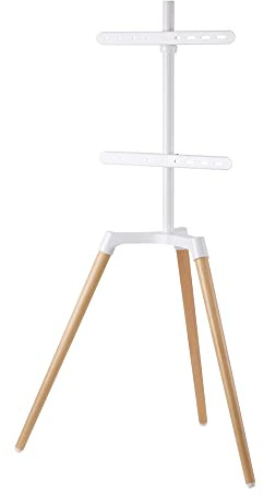Schwenkbare 140° TV Stativhalterung – Stativ Für TV Ständer Design, Unterstützung Für Bildschirme Bis Zu 55–65 Zoll Und 35kg, Höhenverstellbar, Mit Kabelmanagement, VESA Bis Zu 400 X 400mm ( Color : B