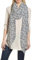 Lina & Lily Damen Schal Tuch mit Weihnachts-Muster (Hellblau, Schneemann)