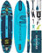 Skatinger Superweites, aufblasbares Paddelbrett, 3,9 m x 89,9 cm, ultra-stabiles Stand-Up-Paddleboards für 3 Personen/Familie/große Größe, Schultergurt, Kamerabasis, 100 l Rucksack, Allround-Sup-Board