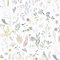 CiCiwind Papier peint autocollant - 41 cm x 10 m - Blanc - Motif fleurs - Film pour meubles - Revêtement mural autocollant - Imperméable - En vinyle - Pour mur, armoire, meuble