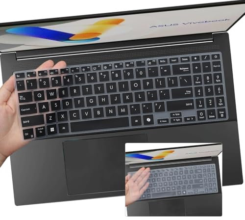 Tastaturabdeckung für ASUS Vivobook 15 M5506 S5506 Q5507 S5507 S5507 S5507QA, ASUS VivoBook 16 M1607 X1607QA M5606 S5606/VivoBook V16 V3, 2 Stück 607/Viv. obook Flip 16 TP3607 TP3607SA 40,6 cm (16