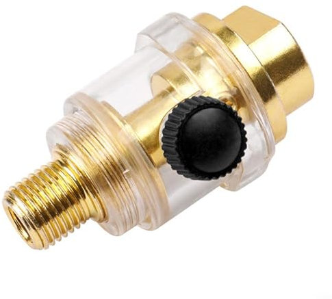 Puupaa Mini inyector de aceite neumático lubricador automático para herramientas neumáticas Compresor Pipe Tool Mini Oiler Lubricador utilizado en todas las herramientas de aire